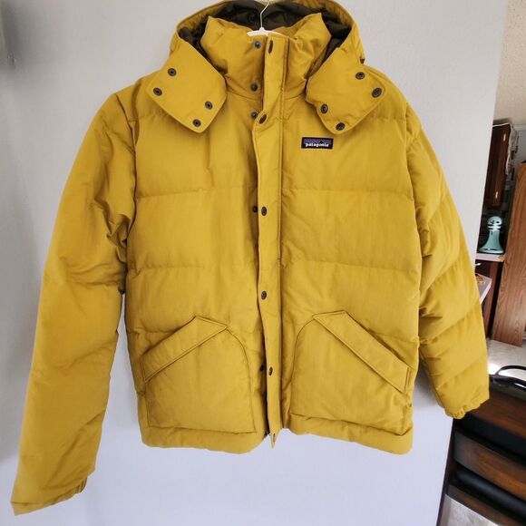 Patagonia Other - Patagonia Men's Downdrift Jacket Style # 20600 Cabin Gold Size L